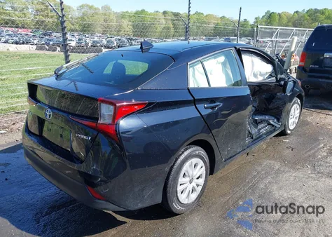 2022 Toyota Prius Le из США, поврежденный, VIN JTDKAMFU0N3176835
